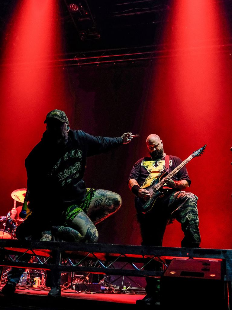 The Acacia Strain performing live at AEC Theatre in Adelaide
